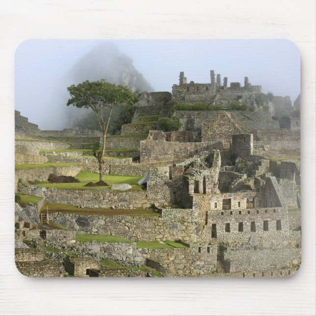 Peru, Machu Picchu. The ancient citadel of Mouse Pad (Front)