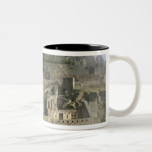 Peru Machu Picchu The ancient citadel of Two_Tone Coffee Mug