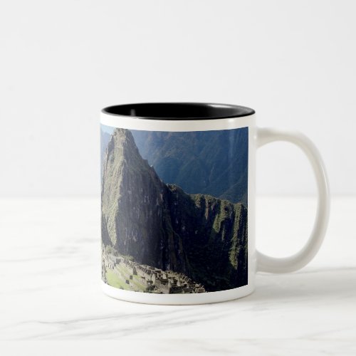 Peru Machu Picchu the ancient lost city of 2 Two_Tone Coffee Mug