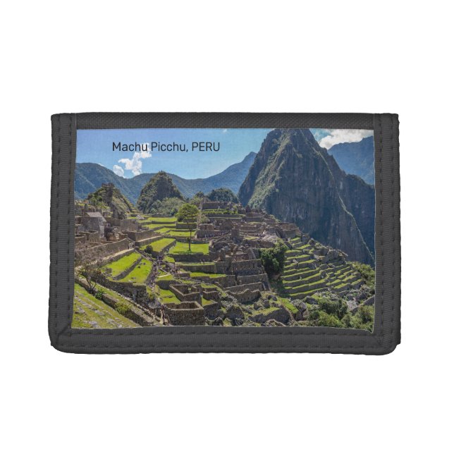 Peru Machu Picchu Tri-fold Wallet (Front)