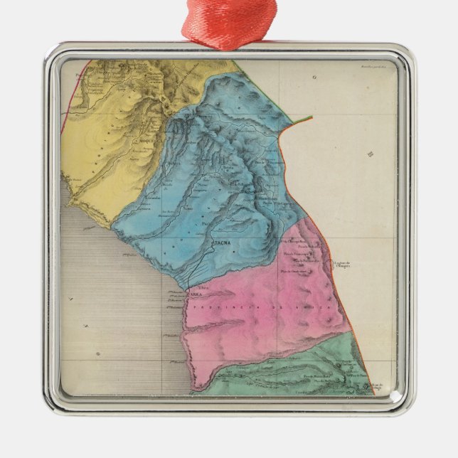 Peru Metal Ornament (Front)