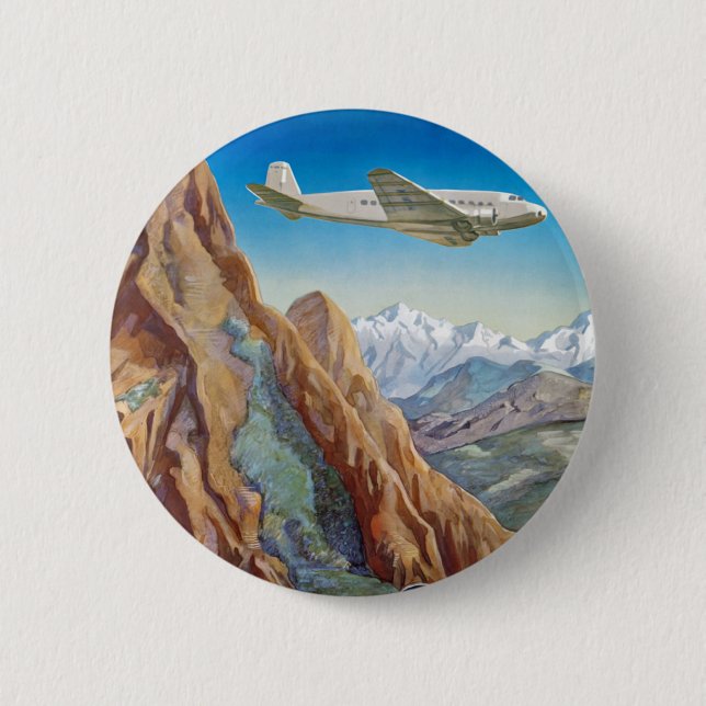 Peru of The Incas Button (Front)