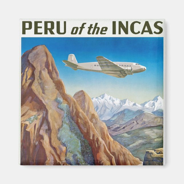 Peru of The Incas Magnet (Front)