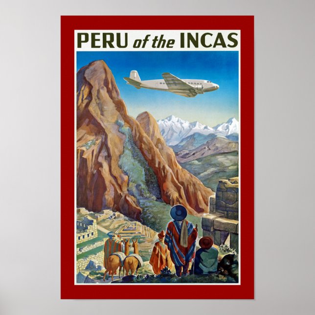 Peru of The Incas Poster (Front)