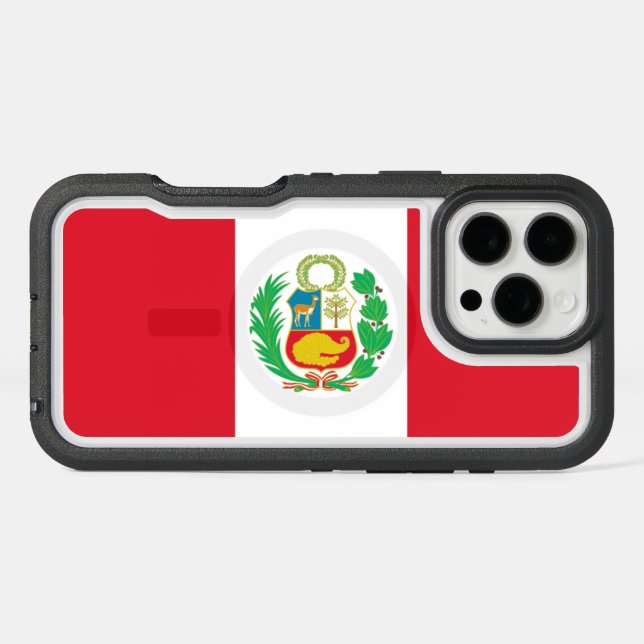 Peru Otterbox iPhone Case (Back Horizontal)