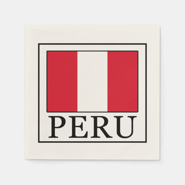 Peru Paper Napkins (Front)