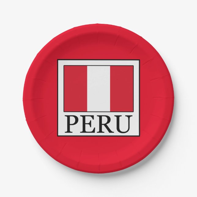 Peru Paper Plates (Front)