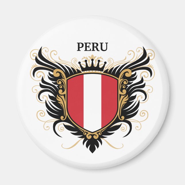 Peru [personalize] magnet (Front)