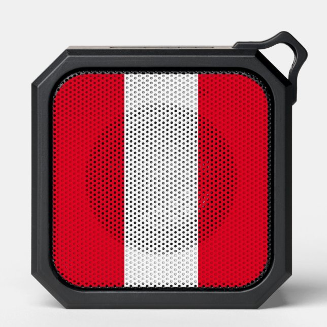Peru Peruvian Flag Bluetooth Speaker (Front)