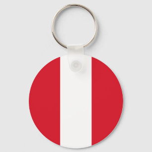 Peru (Peruvian) Flag Keychain