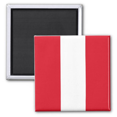 Peru Peruvian  Flag Magnet