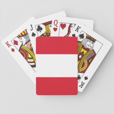 Peru (Peruvian)  Flag Playing Cards