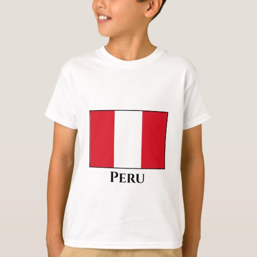 Peru Peruvian Flag T_Shirt