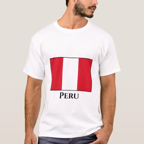 Peru Peruvian Flag T_Shirt