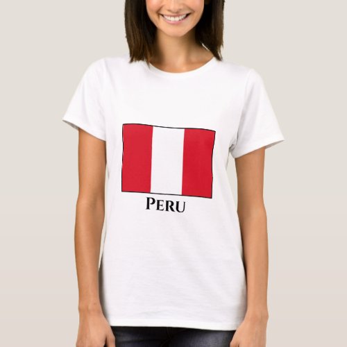 Peru Peruvian Flag T_Shirt