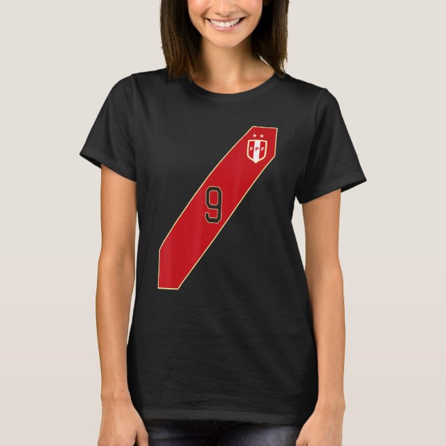 Peru Peruvian Paolo Warrior Of Arms Men Women Socc T-Shirt (Front)