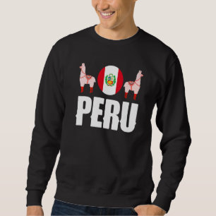 Peru Peruvian Peru Flag Peru National Animal Sweatshirt