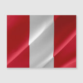 Peru - Peruvian Waving Flag - (Front)