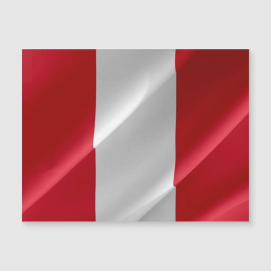 Peru - Peruvian Waving Flag - (Front)