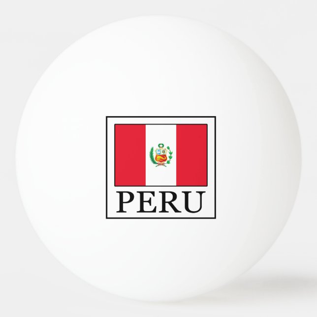 Peru Ping-Pong Ball (Front)