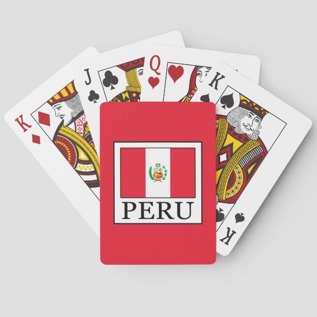 Peru Poker Cards (Back)