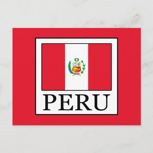 Peru Postcard | Zazzle