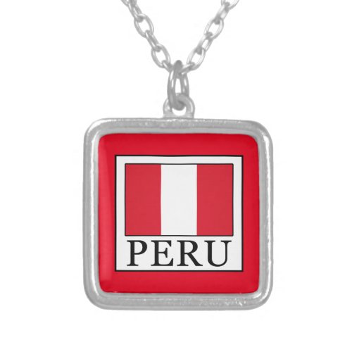 Peru Silver Plated Necklace