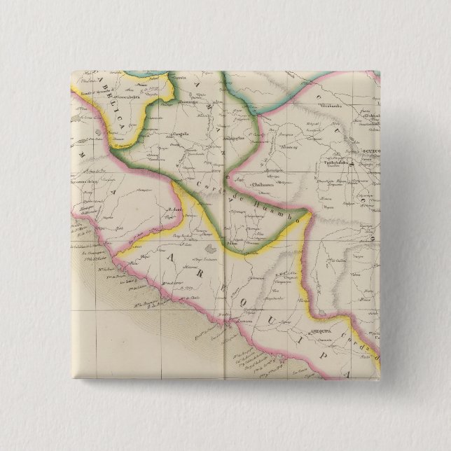 Peru, South America 20 Pinback Button (Front)