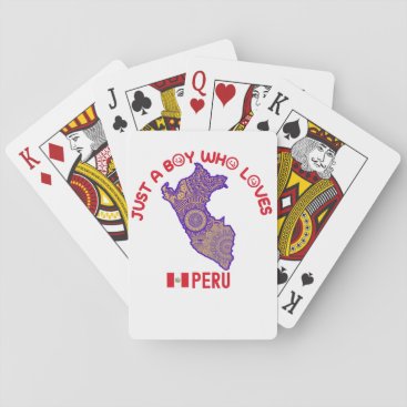 Peru South American Country Playing Cards