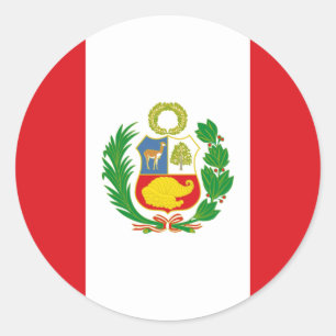 Peru State Flag Sticker