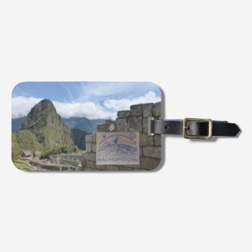 Peru Travel Destination Luggage Tag Peru Travel Destination Luggage Tag