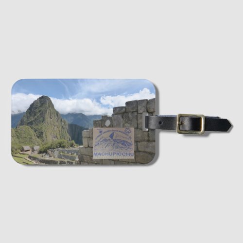 Peru Travel Destination Luggage Tag