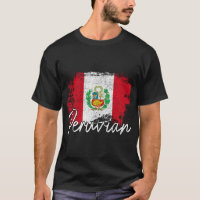 Peru Vintage Flag Peruvian Pride Roots Pullover Ho