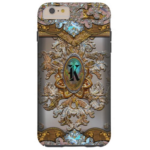 Perucho French Monogram Tough iPhone 6 Plus Case