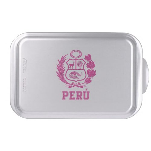 Perus National Shield Pride  Cake Pan