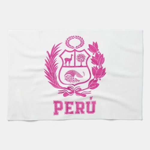 Perus National Shield Pride  Kitchen Towel
