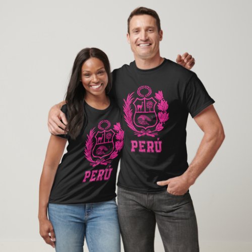 Perus National Shield Pride  T_Shirt