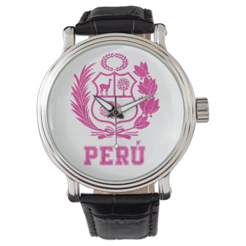 Perus National Shield Pride  Watch