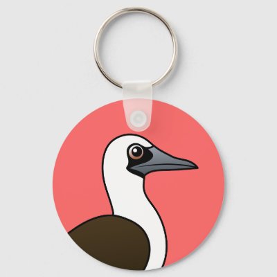 Peruvian Booby Keychain