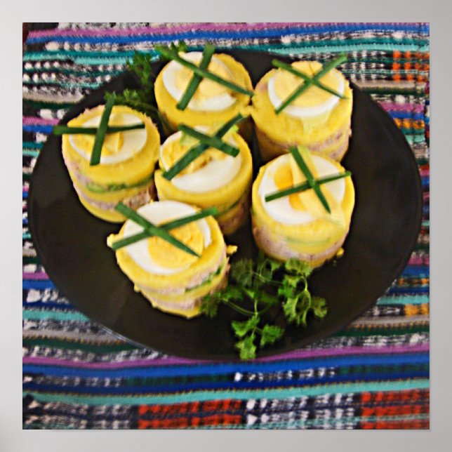 Peruvian Causa Made at Home Poster (Front)