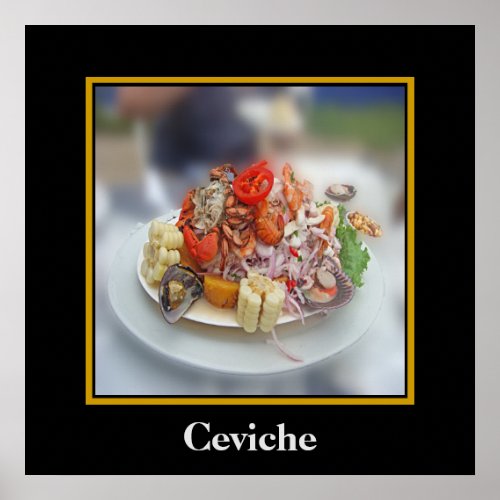 Peruvian Ceviche Poster