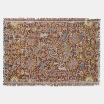 Peruvian Colonial Tapestry Rug / Throw Blanket by Romanelli at Zazzle