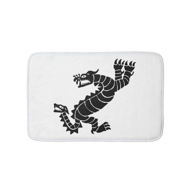 Peruvian Dragon Bathroom Mat (Front)