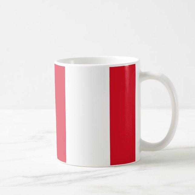  Peruvian Flag Ceramic Coffee Mug (Right)