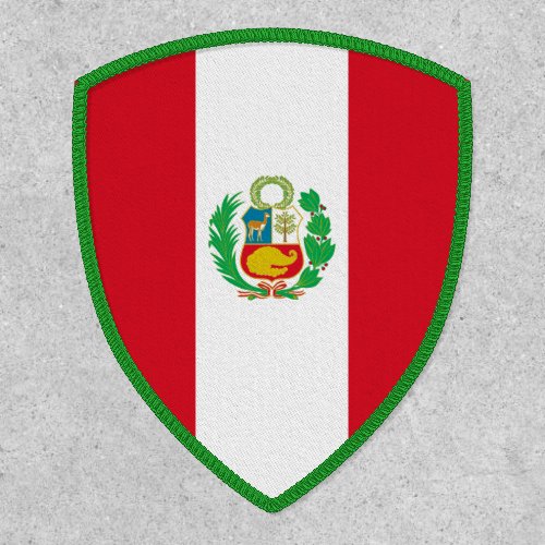 Peruvian Flag Flag of Peru Patch