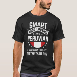 Peruvian Flag Native Pride  Peru Peruvian Roots T-Shirt