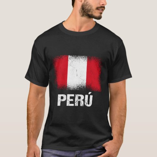 Peruvian Flag Peru  1  T_Shirt