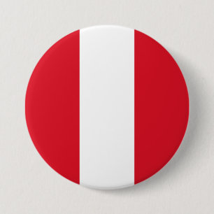 Peruvian Flag (Peru) Button