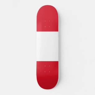 Peruvian Flag (Peru) Skateboard