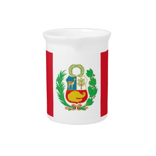 Peruvian Flag Pitcher